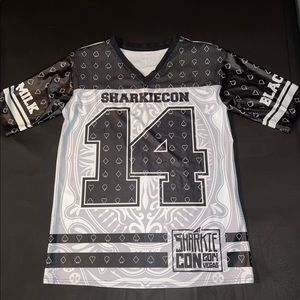 XS 2014 Sharkiecon Touchdown Jersey by Blackmilk Clothing
